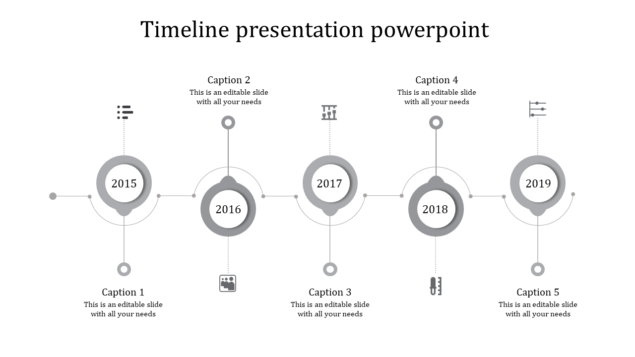 Best Timeline PPT Template and Google Slides Themes